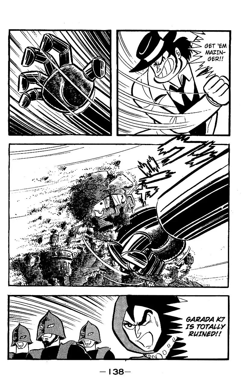 Mazinger Z Chapter 1 page 133 - Chapter 1 : Volume 1