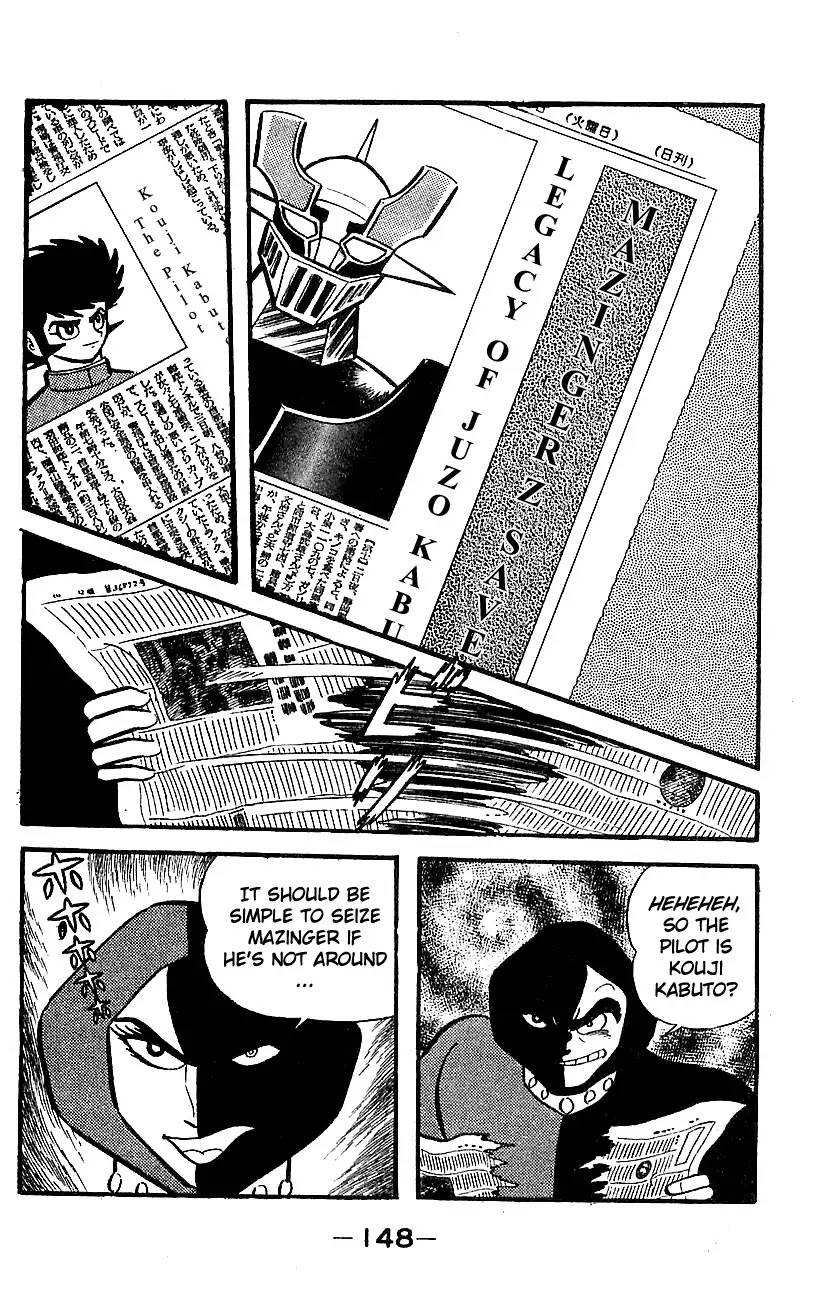 Mazinger Z Chapter 1 page 142 - Chapter 1 : Volume 1