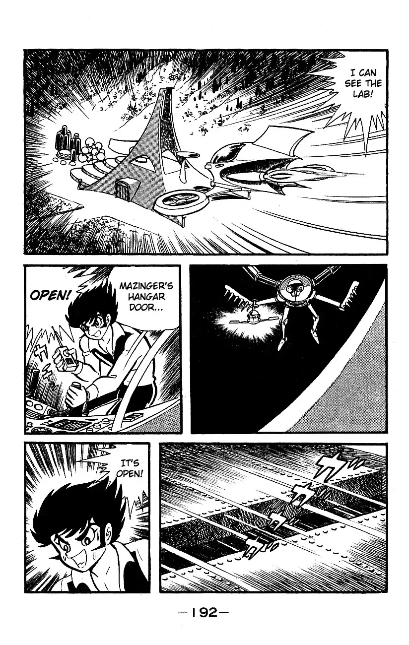 Mazinger Z Chapter 1 page 186 - Chapter 1 : Volume 1