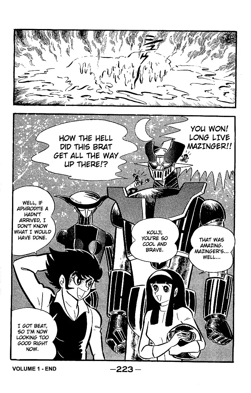 Mazinger Z Chapter 1 page 217 - Chapter 1 : Volume 1