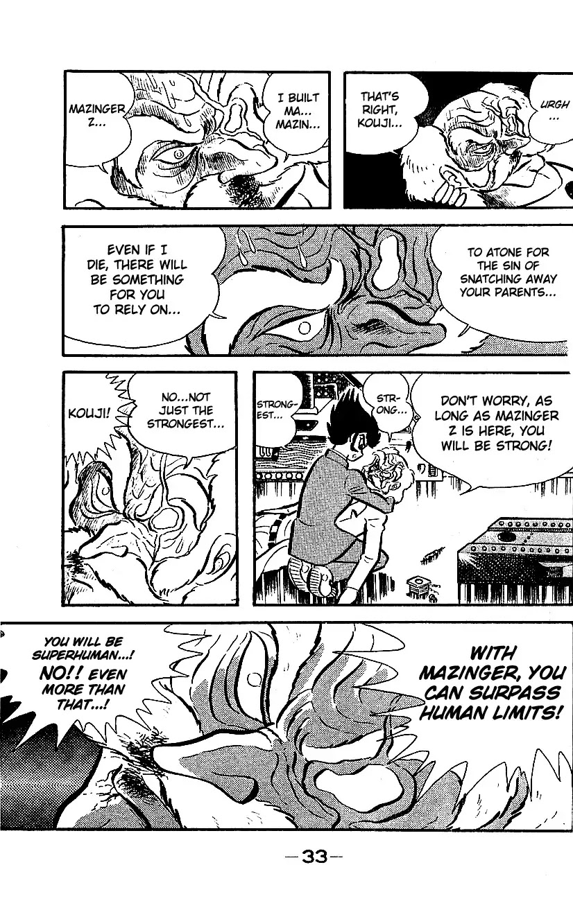 Mazinger Z Chapter 1 page 29 - Chapter 1 : Volume 1