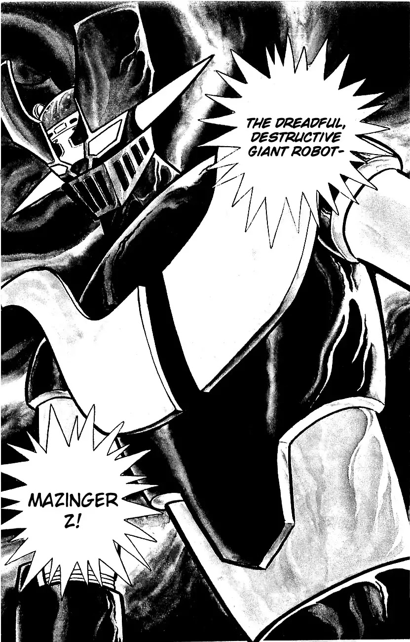 Mazinger Z Chapter 1 page 3 - Chapter 1 : Volume 1