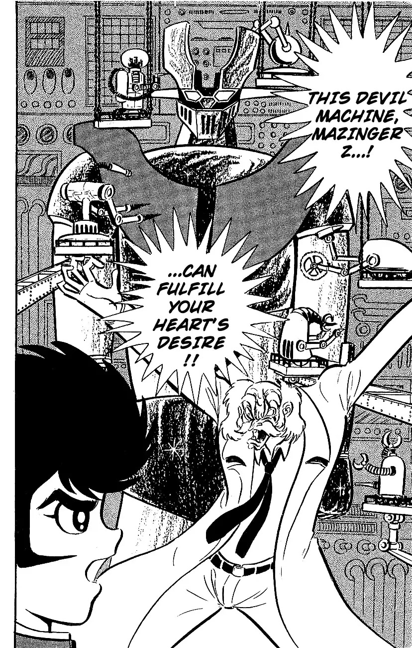 Mazinger Z Chapter 1 page 32 - Chapter 1 : Volume 1