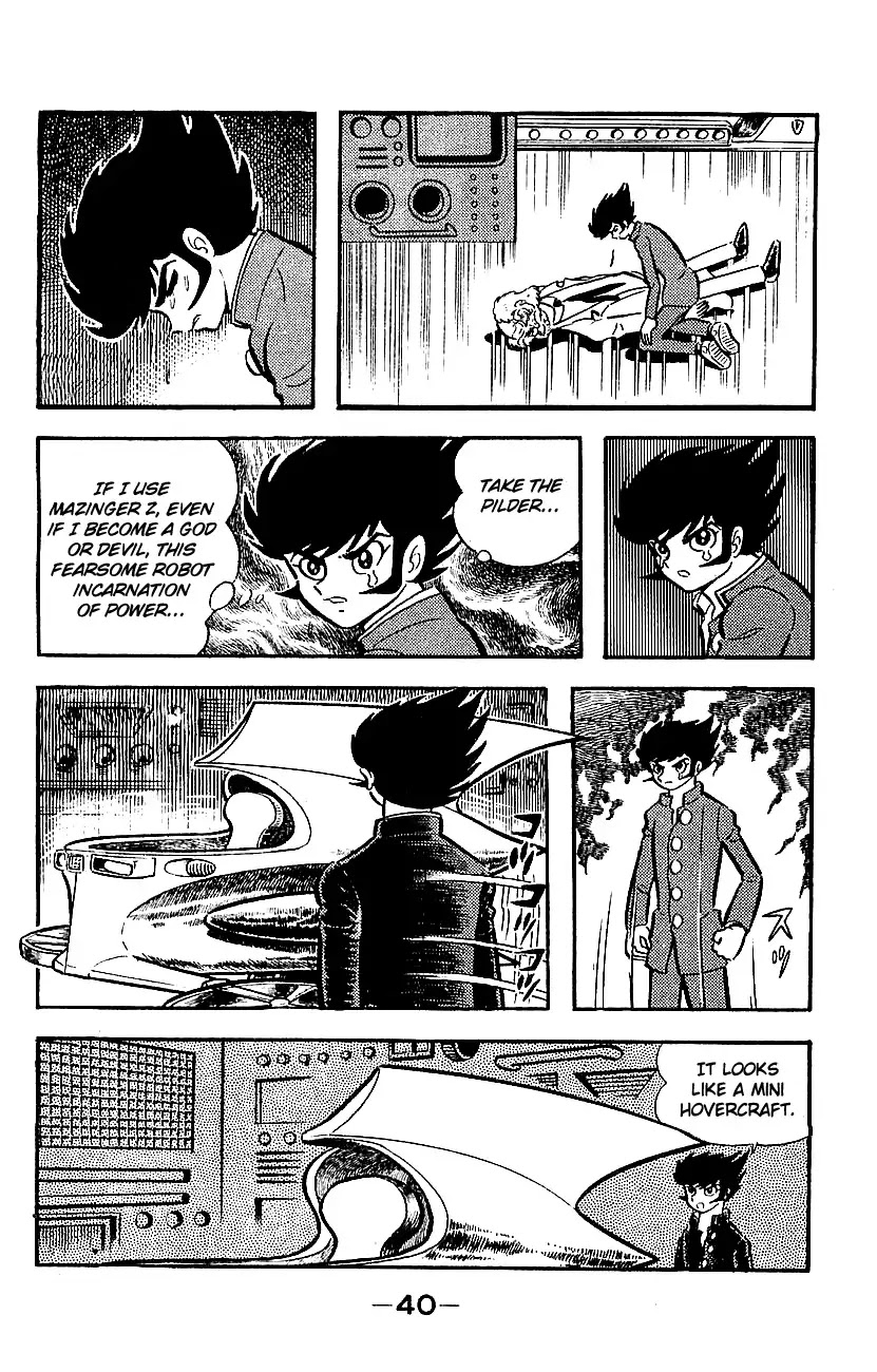 Mazinger Z Chapter 1 page 36 - Chapter 1 : Volume 1