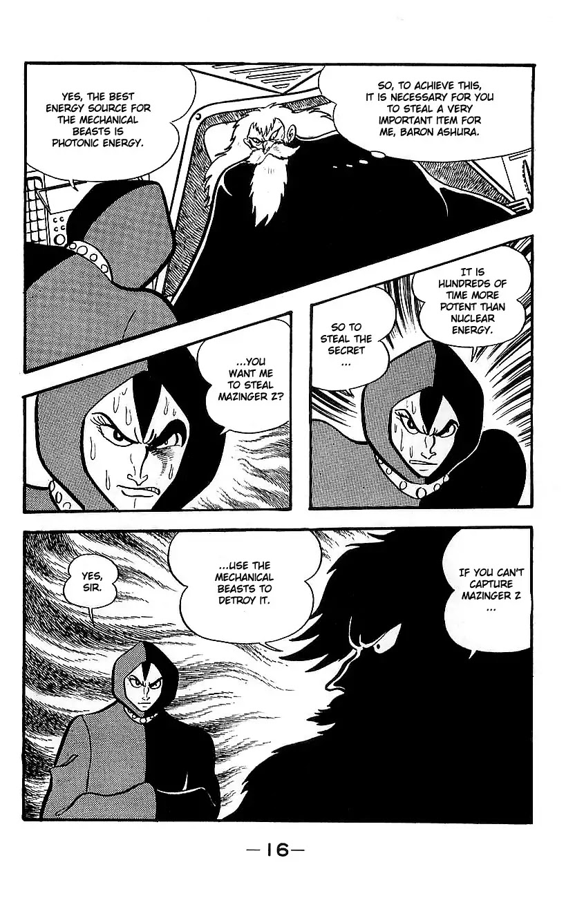 Mazinger Z Chapter 2 page 12 - Chapter 2 : Volume 2