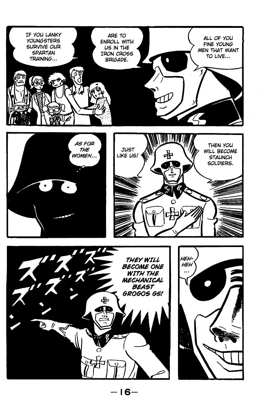 Mazinger Z Chapter 3 page 12 - Chapter 3 : Volume 3