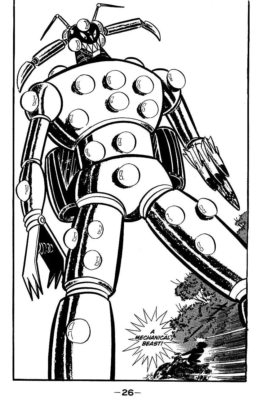 Mazinger Z Chapter 3 page 22 - Chapter 3 : Volume 3