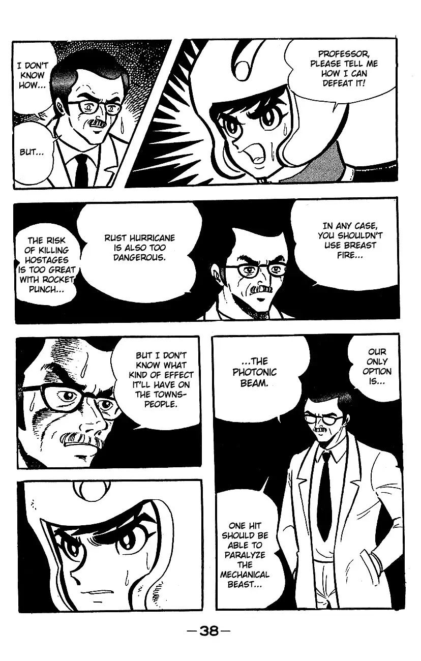 Mazinger Z Chapter 3 page 34 - Chapter 3 : Volume 3