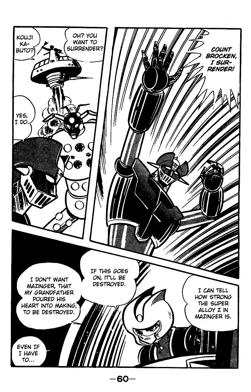 Mazinger Z Chapter 3 page 55 - Chapter 3 : Volume 3