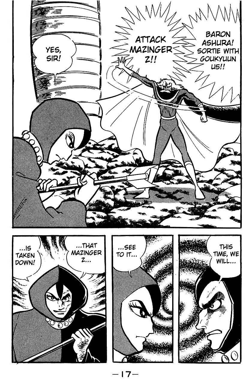 Mazinger Z Chapter 4 page 11 - Chapter 4 : Volume 4