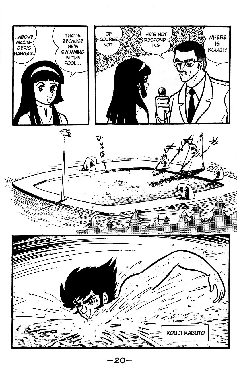 Mazinger Z Chapter 4 page 14 - Chapter 4 : Volume 4