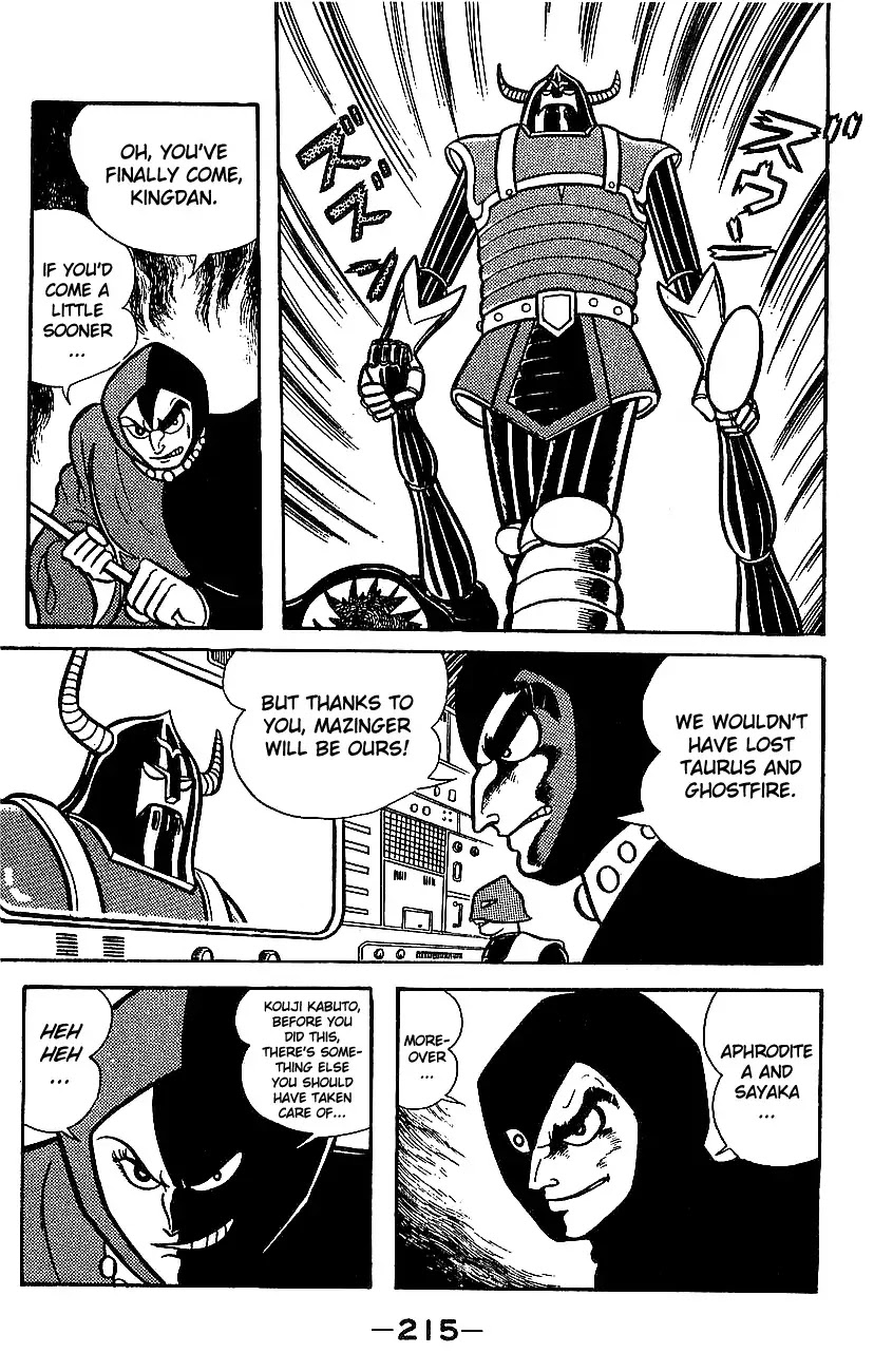 Mazinger Z Chapter 4 page 207 - Chapter 4 : Volume 4