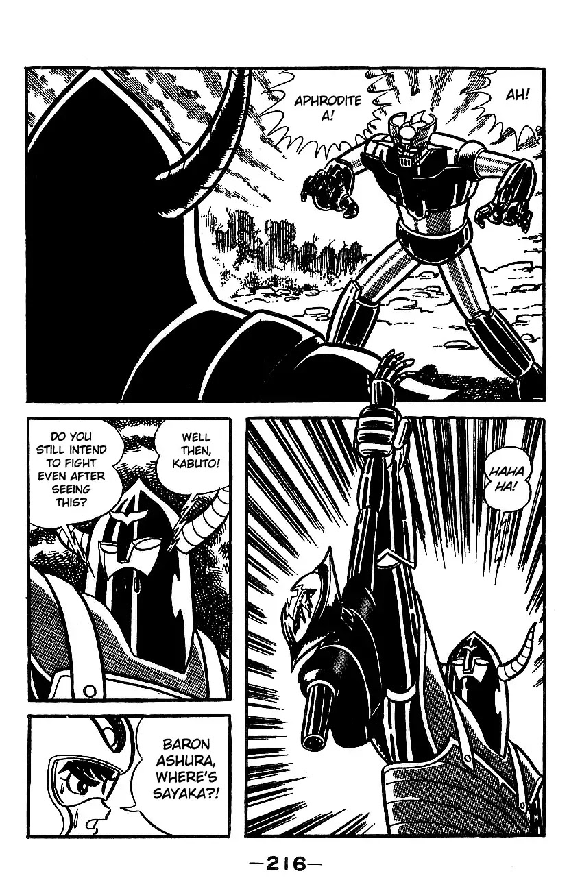 Mazinger Z Chapter 4 page 208 - Chapter 4 : Volume 4