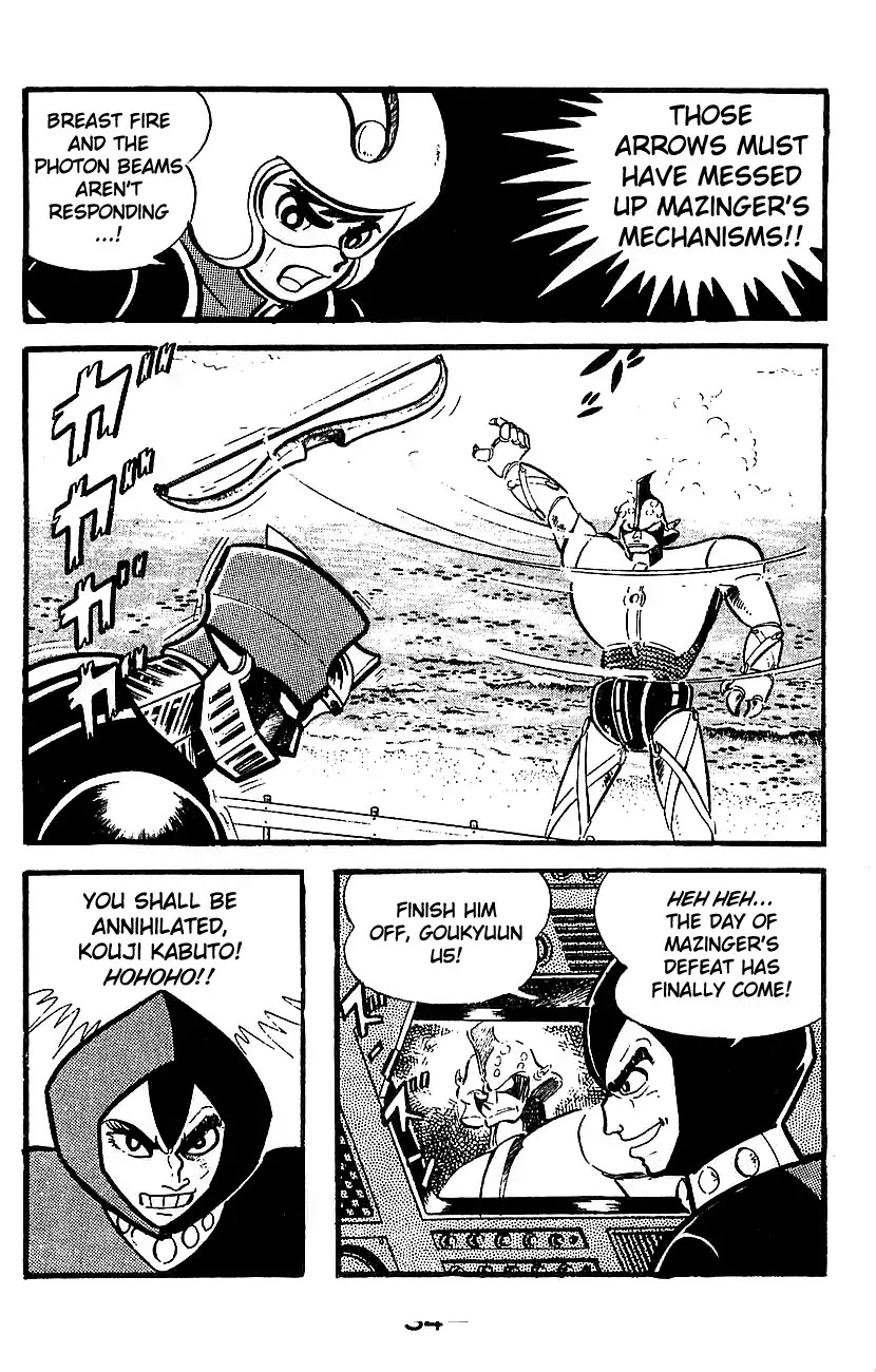 Mazinger Z Chapter 4 page 28 - Chapter 4 : Volume 4