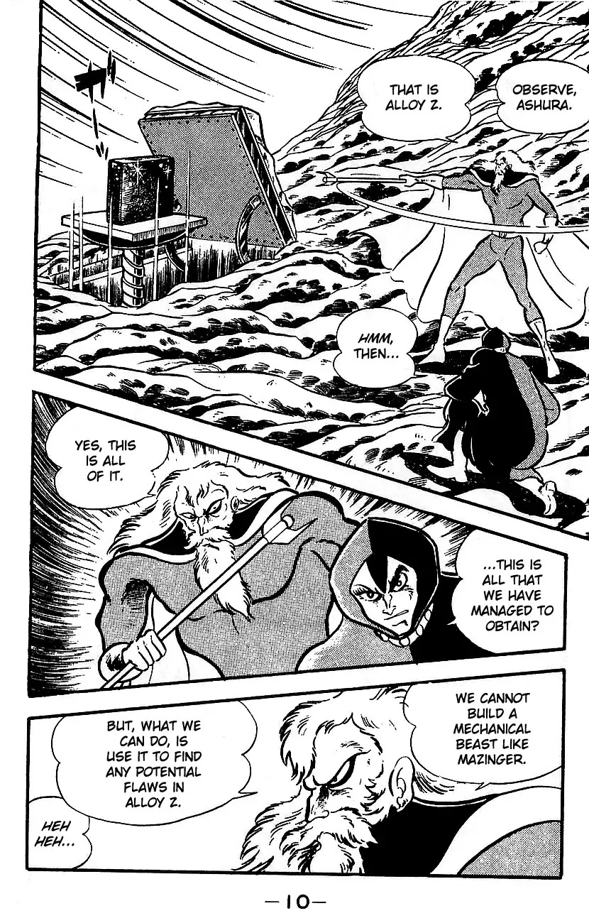 Mazinger Z Chapter 4 page 4 - Chapter 4 : Volume 4