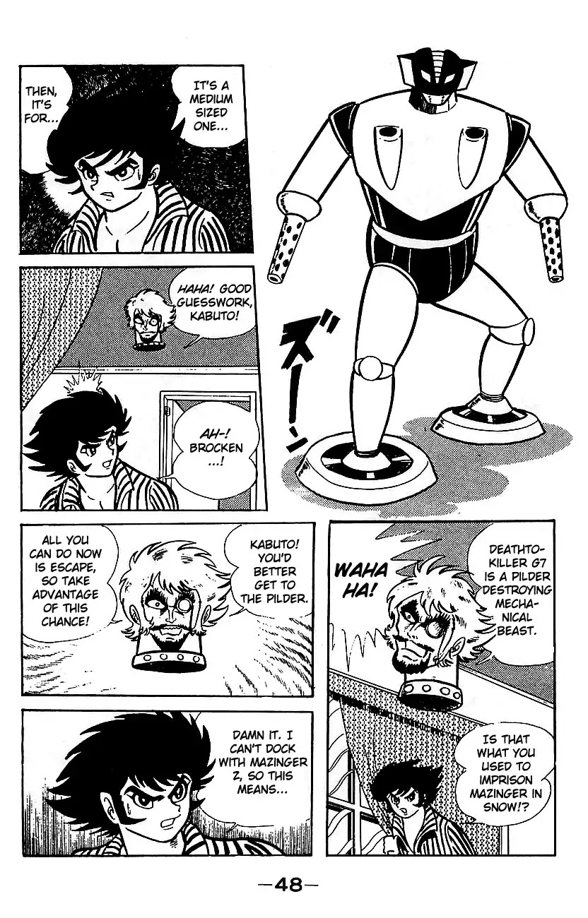 Mazinger Z Chapter 4 page 41 - Chapter 4 : Volume 4