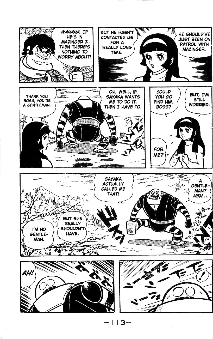 Mazinger Z Chapter 5 page 104 - Chapter 5 : Volume 5