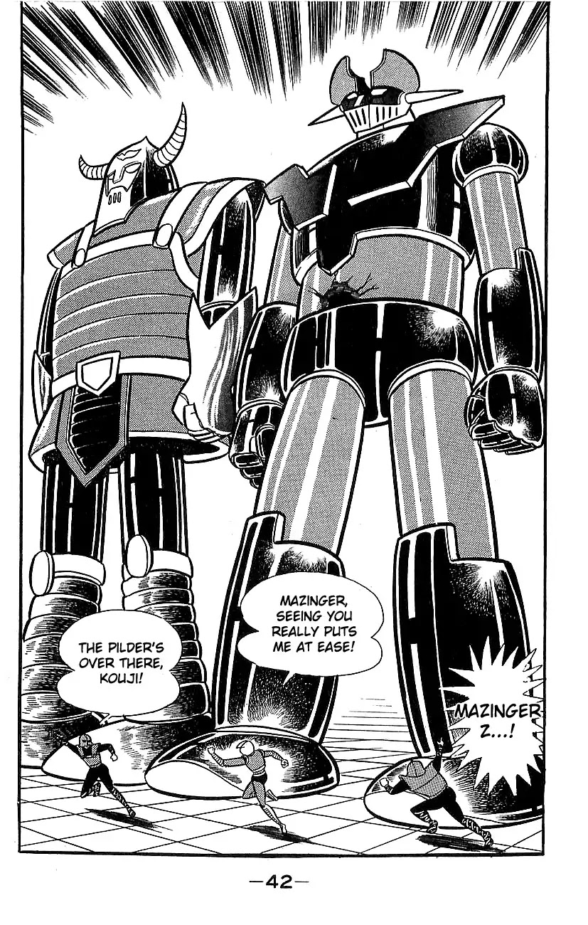 Mazinger Z Chapter 5 page 36 - Chapter 5 : Volume 5