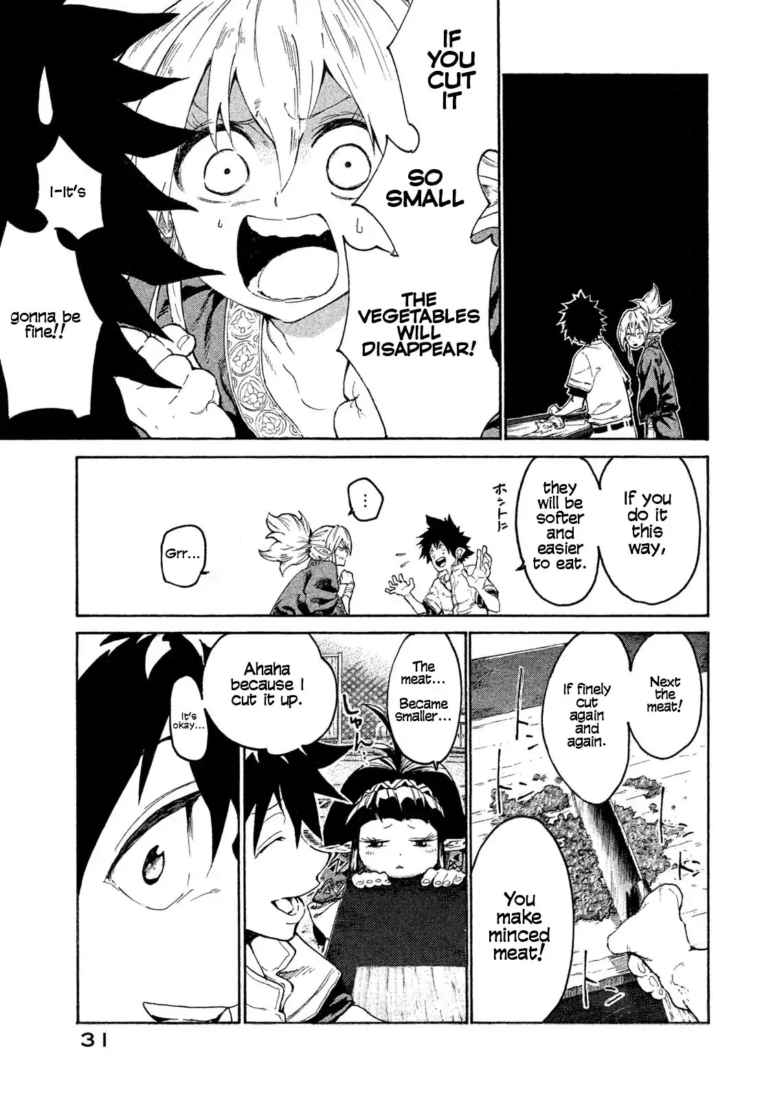 Mazumeshi Elf to Youbokugurashi Chapter 1 page 30 - Chapter 1