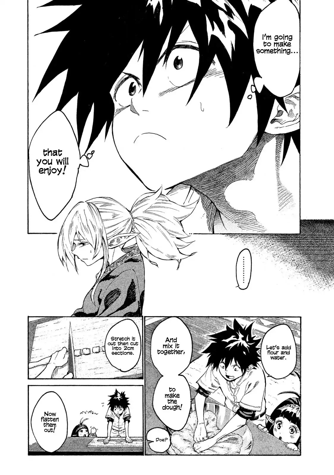 Mazumeshi Elf to Youbokugurashi Chapter 1 page 33 - Chapter 1
