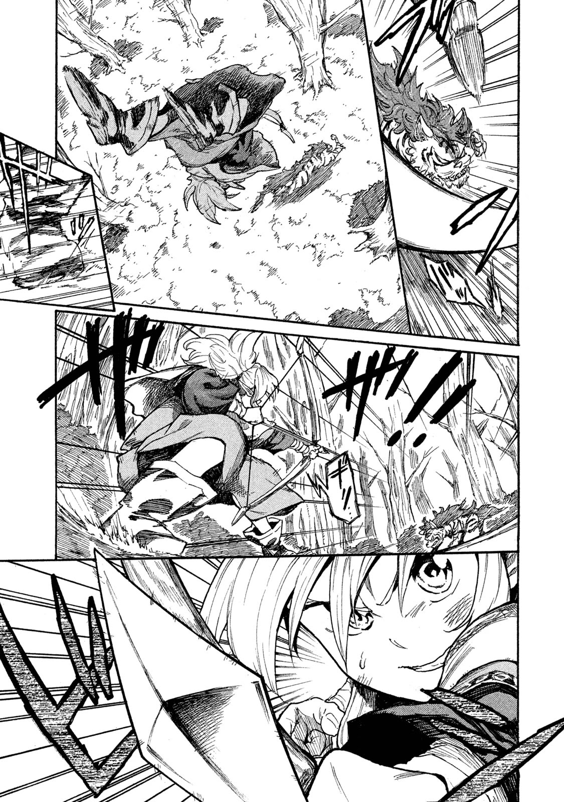 Mazumeshi Elf to Youbokugurashi Chapter 10.1 page 2 - Chapter 10.1: Extra Manga: Popo vs. Mohican Tiger