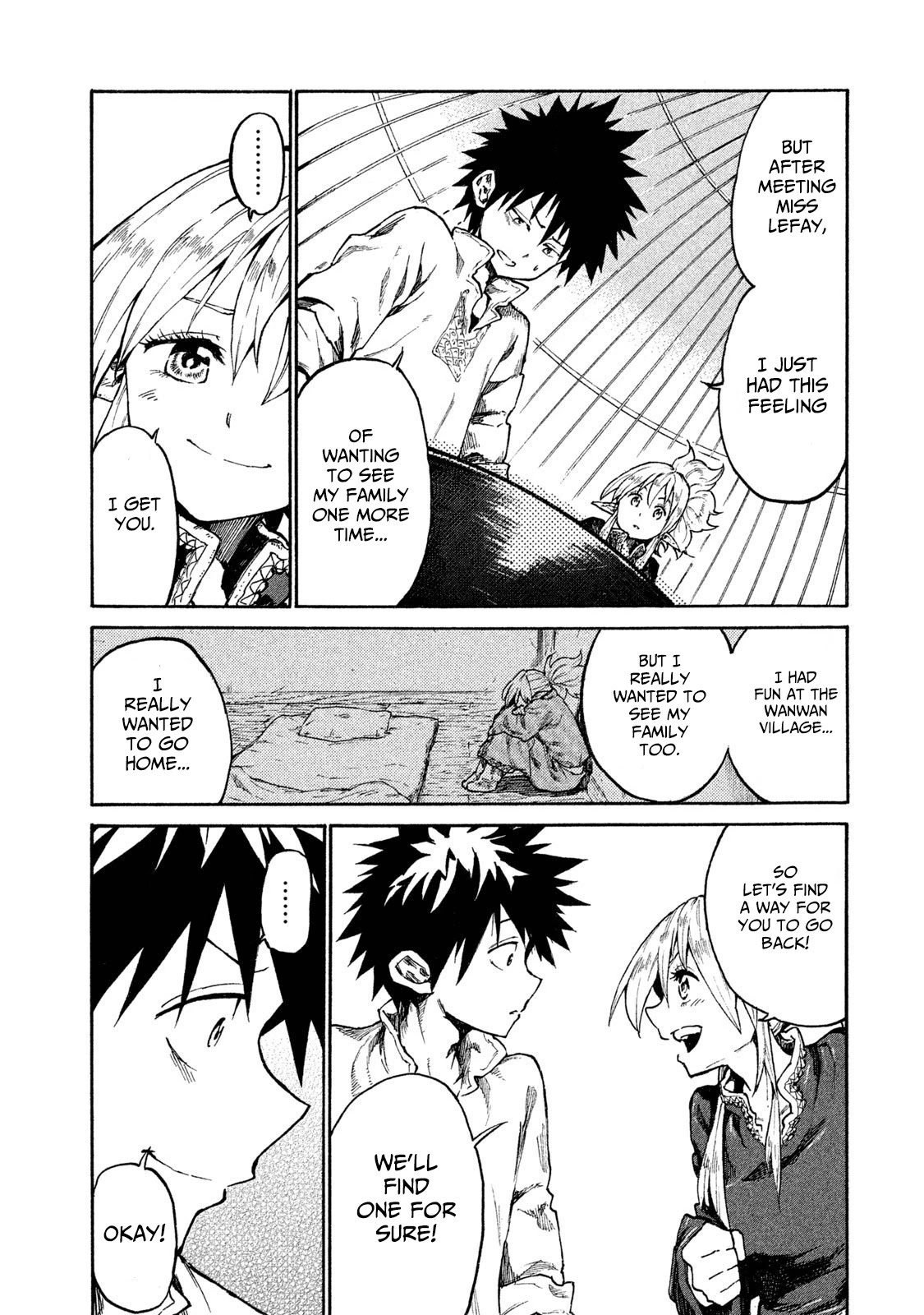 Mazumeshi Elf to Youbokugurashi Chapter 10 page 17 - Chapter 10: The first meetup with a fellow Earthling