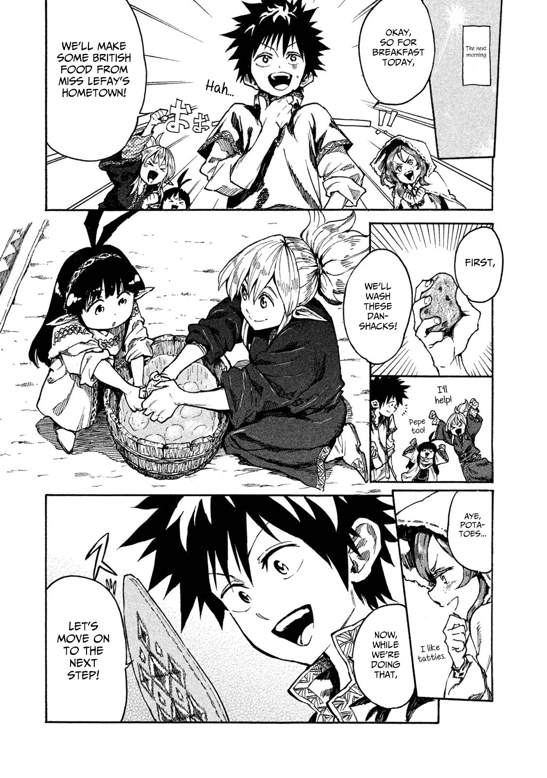 Mazumeshi Elf to Youbokugurashi Chapter 10 page 22 - Chapter 10: The first meetup with a fellow Earthling