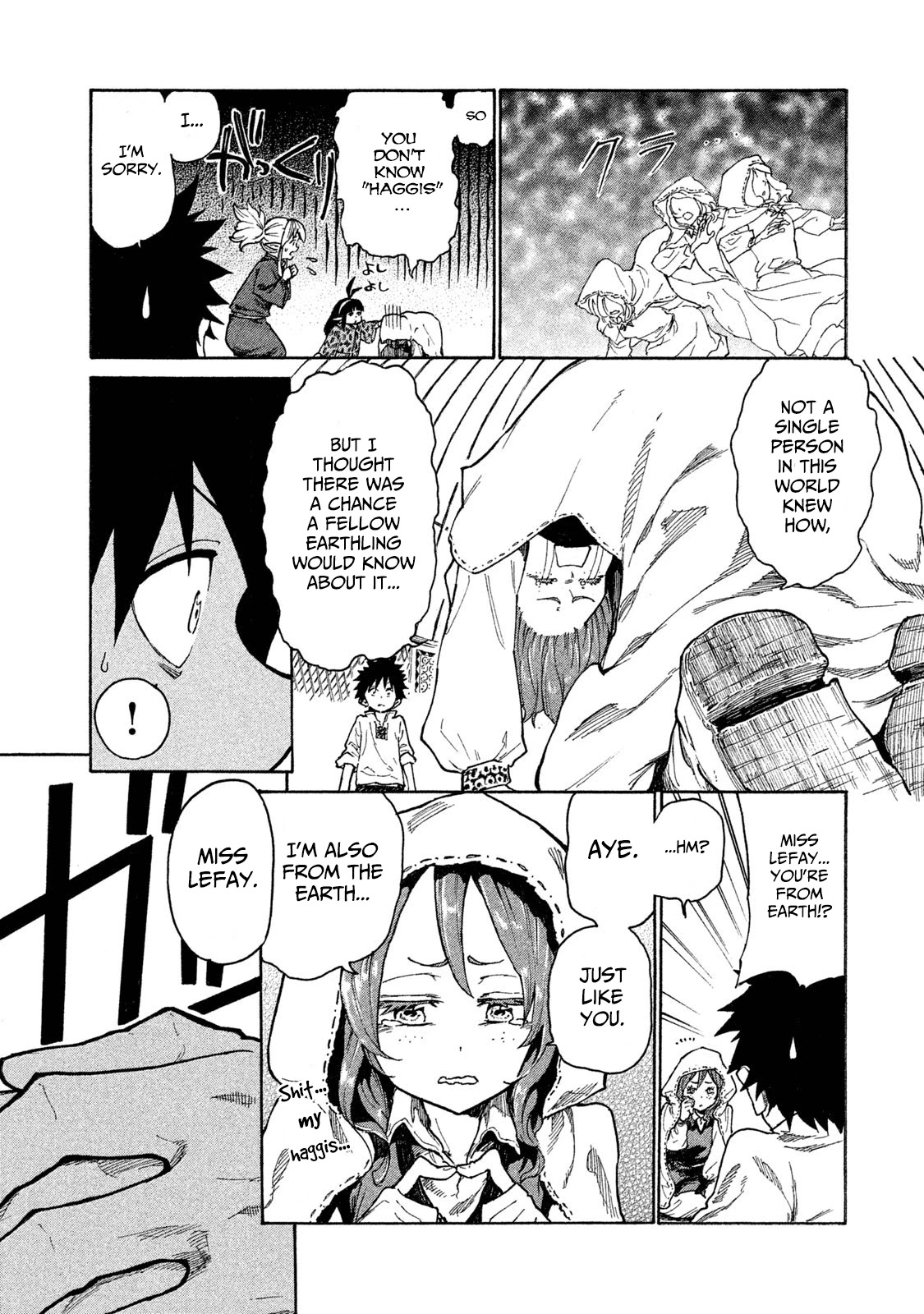 Mazumeshi Elf to Youbokugurashi Chapter 10 page 7 - Chapter 10: The first meetup with a fellow Earthling