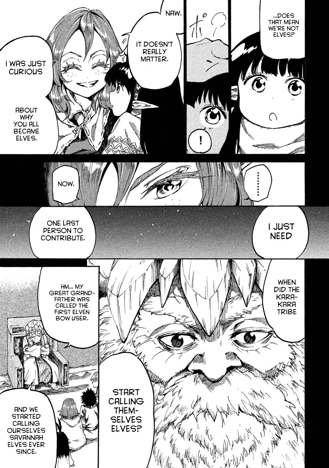 Mazumeshi Elf to Youbokugurashi Chapter 11 page 11 - Chapter 11: A clue to the homeland