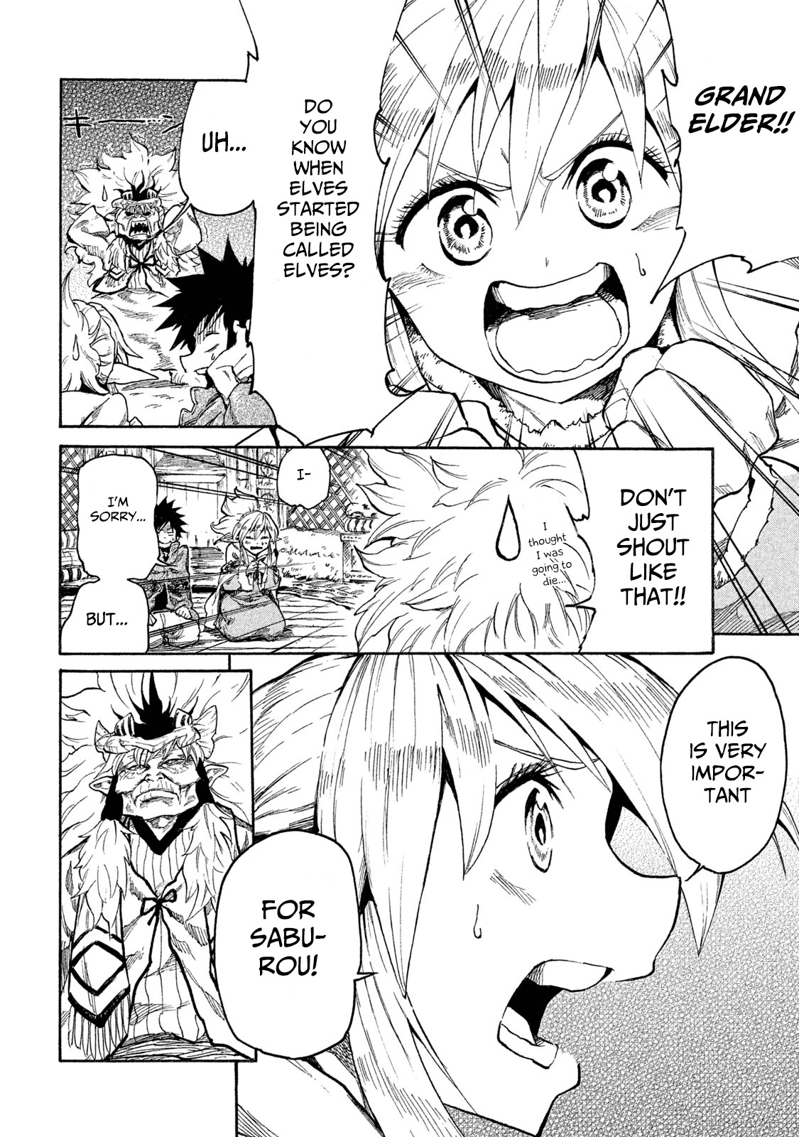 Mazumeshi Elf to Youbokugurashi Chapter 11 page 18 - Chapter 11: A clue to the homeland