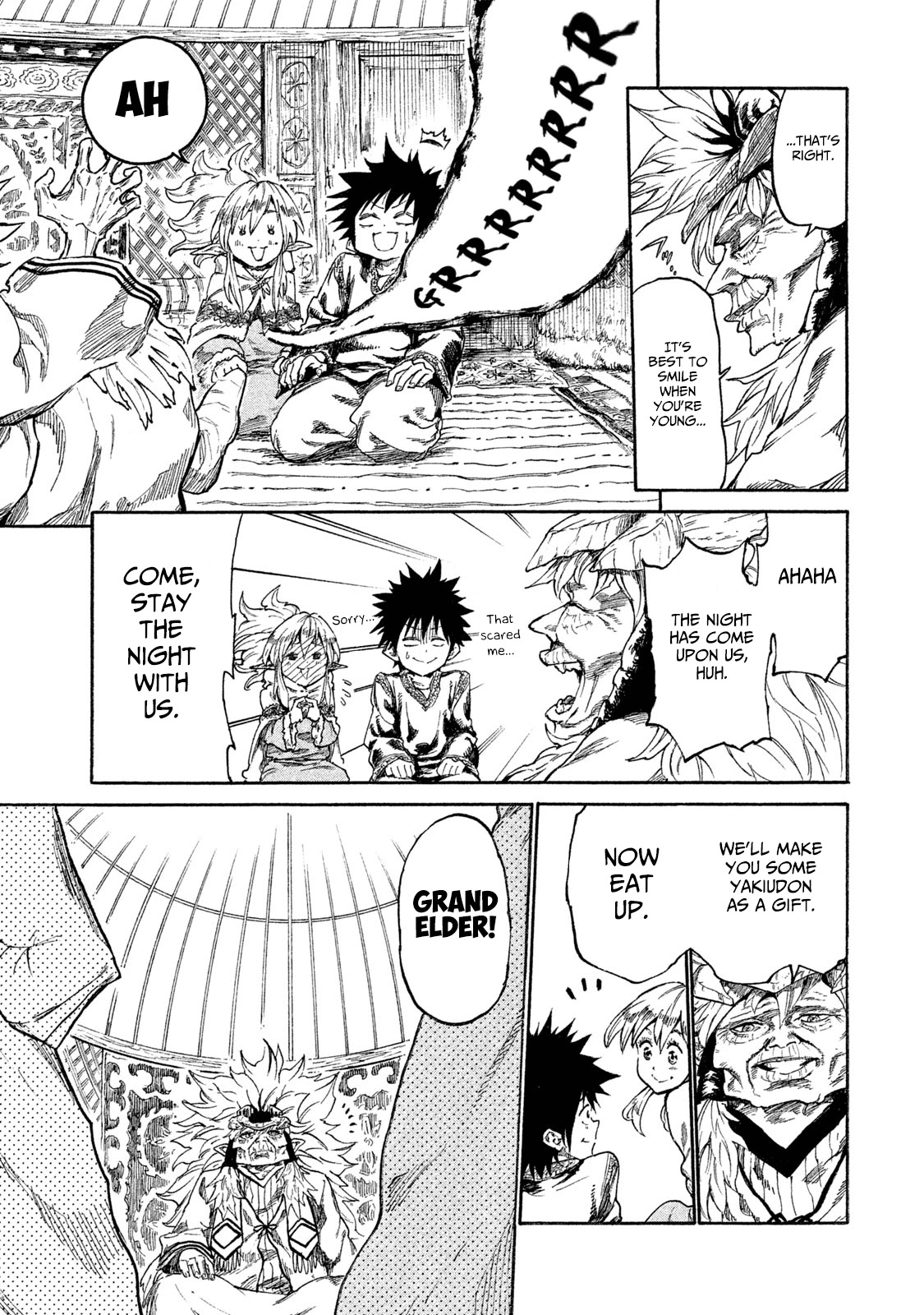 Mazumeshi Elf to Youbokugurashi Chapter 11 page 23 - Chapter 11: A clue to the homeland