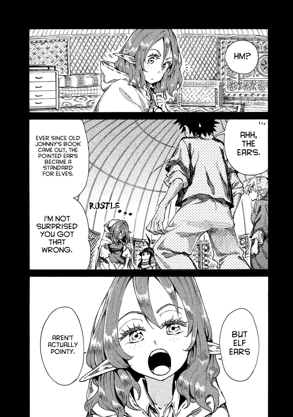 Mazumeshi Elf to Youbokugurashi Chapter 11 page 7 - Chapter 11: A clue to the homeland
