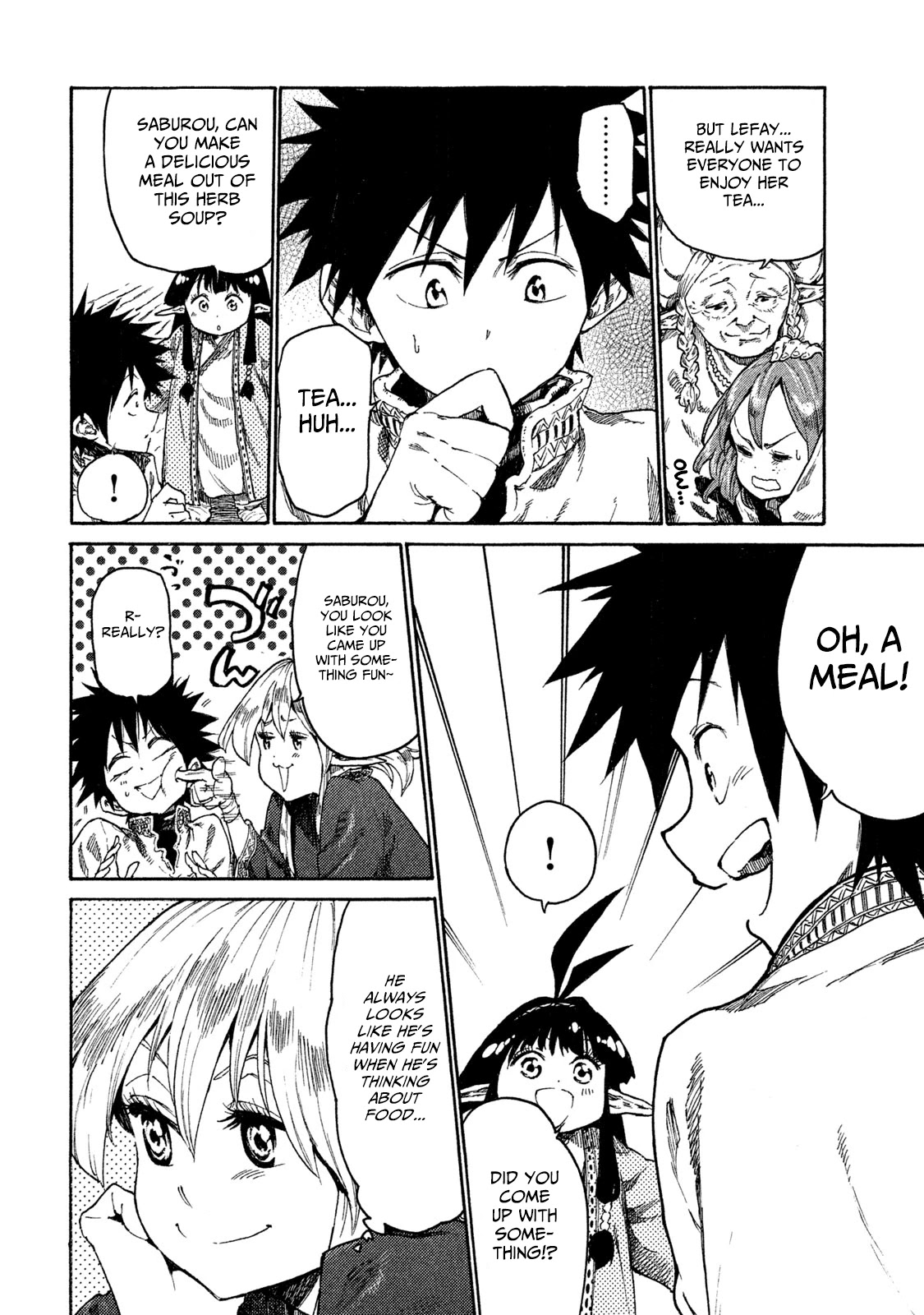 Mazumeshi Elf to Youbokugurashi Chapter 12 page 10 - Chapter 12: Tea Time