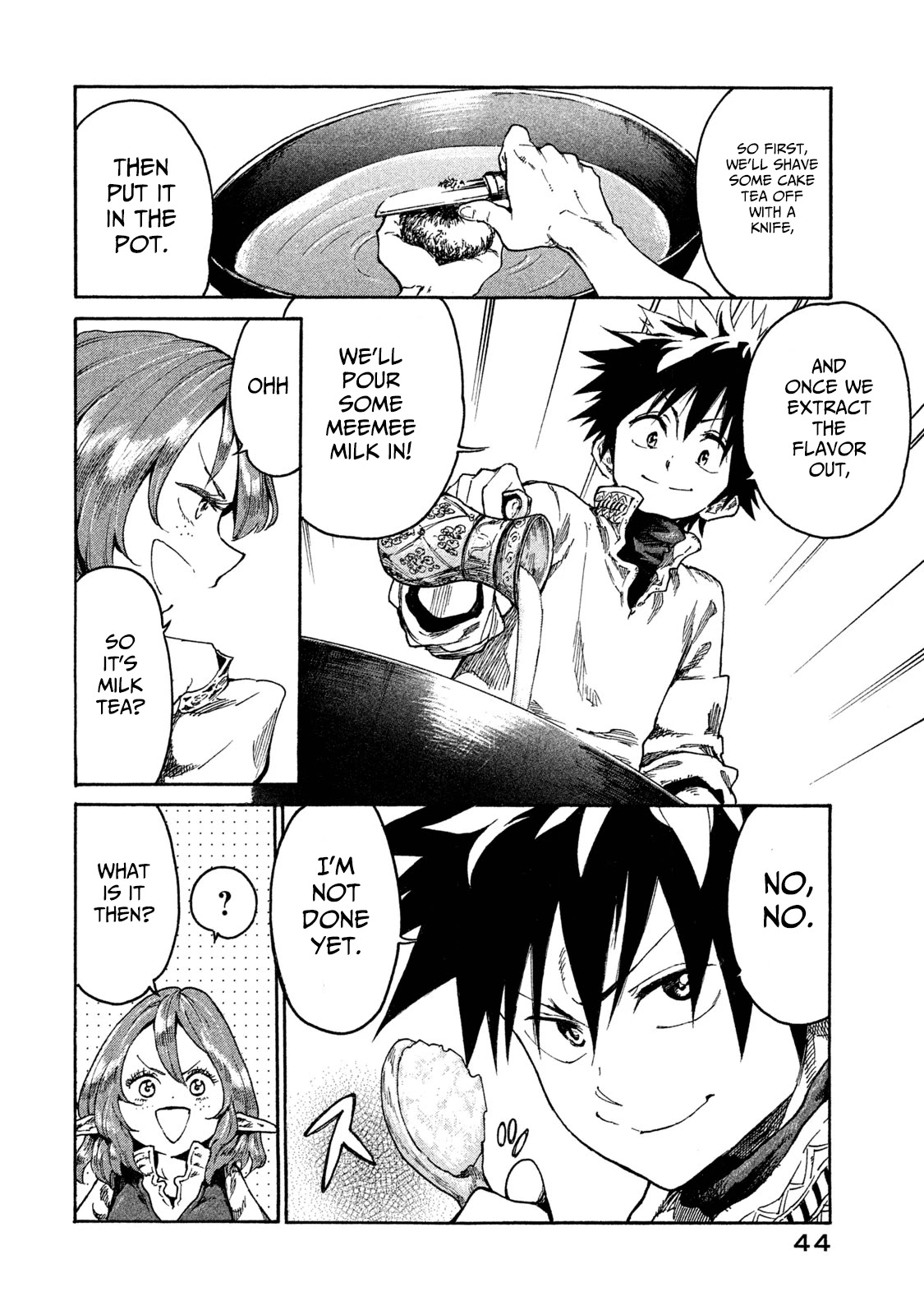 Mazumeshi Elf to Youbokugurashi Chapter 12 page 12 - Chapter 12: Tea Time