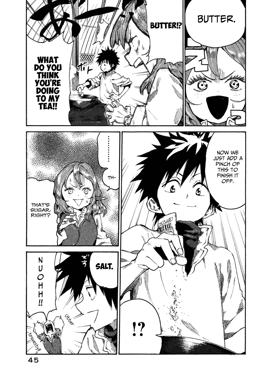 Mazumeshi Elf to Youbokugurashi Chapter 12 page 13 - Chapter 12: Tea Time