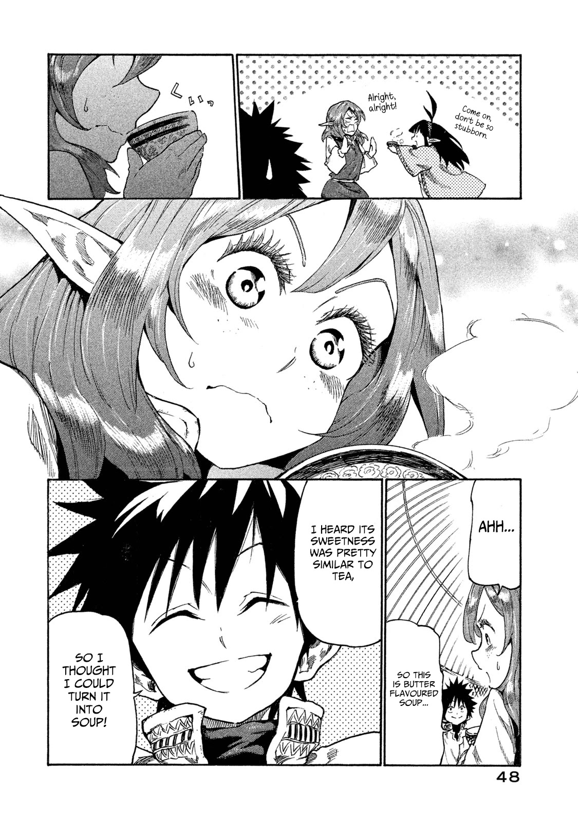 Mazumeshi Elf to Youbokugurashi Chapter 12 page 16 - Chapter 12: Tea Time