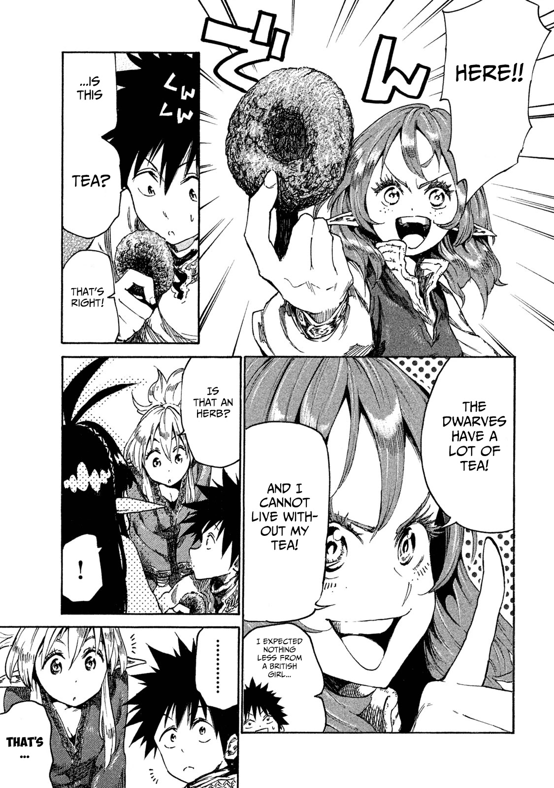 Mazumeshi Elf to Youbokugurashi Chapter 12 page 3 - Chapter 12: Tea Time