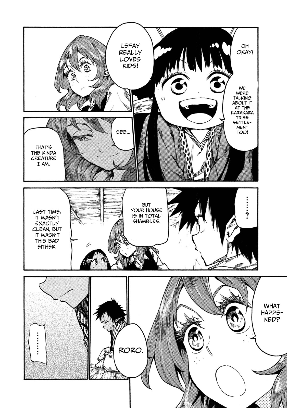 Mazumeshi Elf to Youbokugurashi Chapter 13 page 10 - Chapter 13: Roro and Chacha