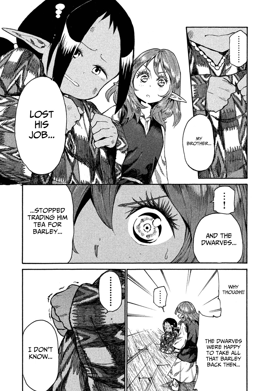 Mazumeshi Elf to Youbokugurashi Chapter 13 page 12 - Chapter 13: Roro and Chacha