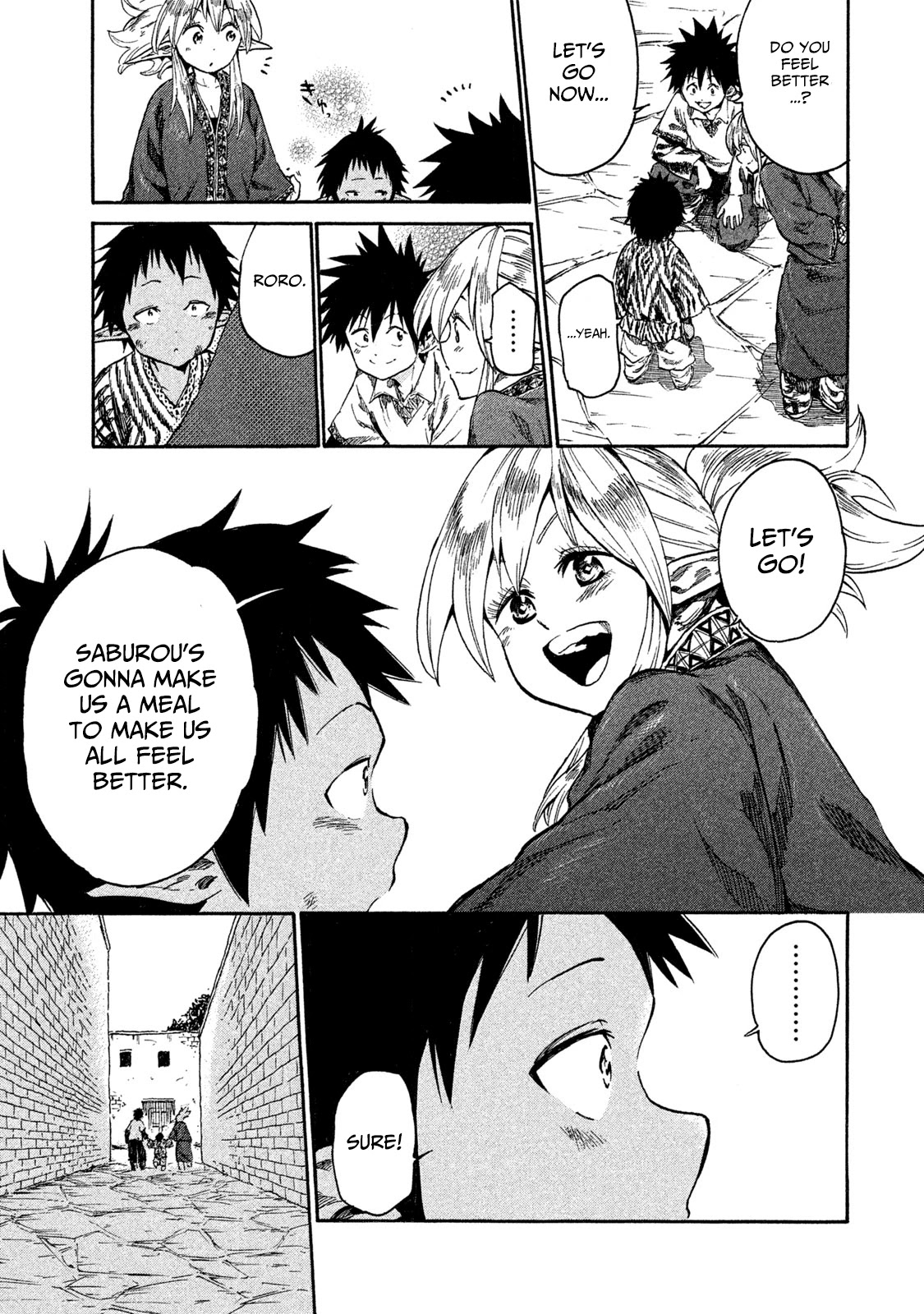 Mazumeshi Elf to Youbokugurashi Chapter 13 page 17 - Chapter 13: Roro and Chacha