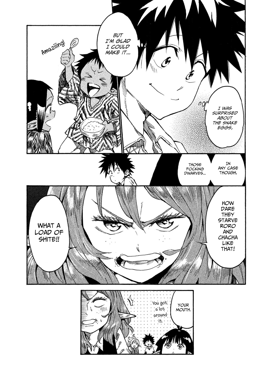 Mazumeshi Elf to Youbokugurashi Chapter 13 page 25 - Chapter 13: Roro and Chacha