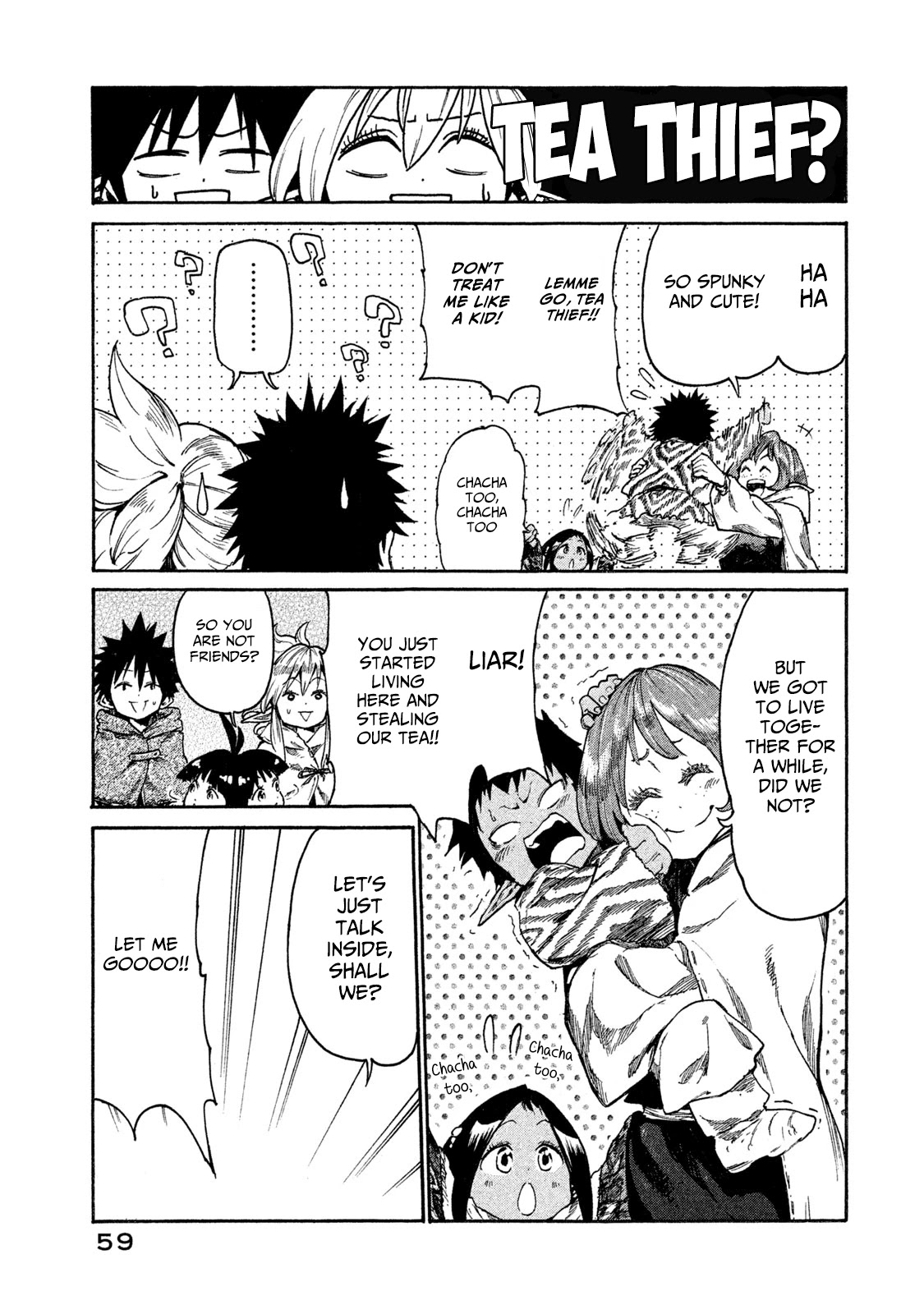 Mazumeshi Elf to Youbokugurashi Chapter 13 page 7 - Chapter 13: Roro and Chacha