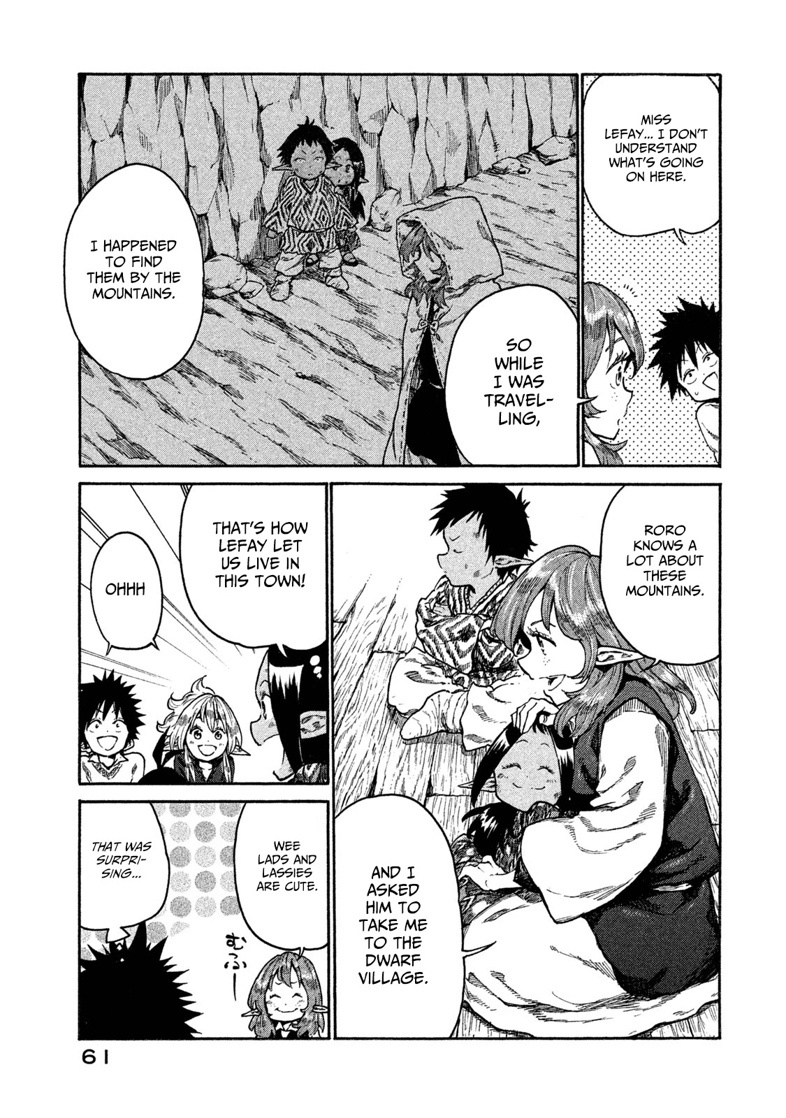 Mazumeshi Elf to Youbokugurashi Chapter 13 page 9 - Chapter 13: Roro and Chacha
