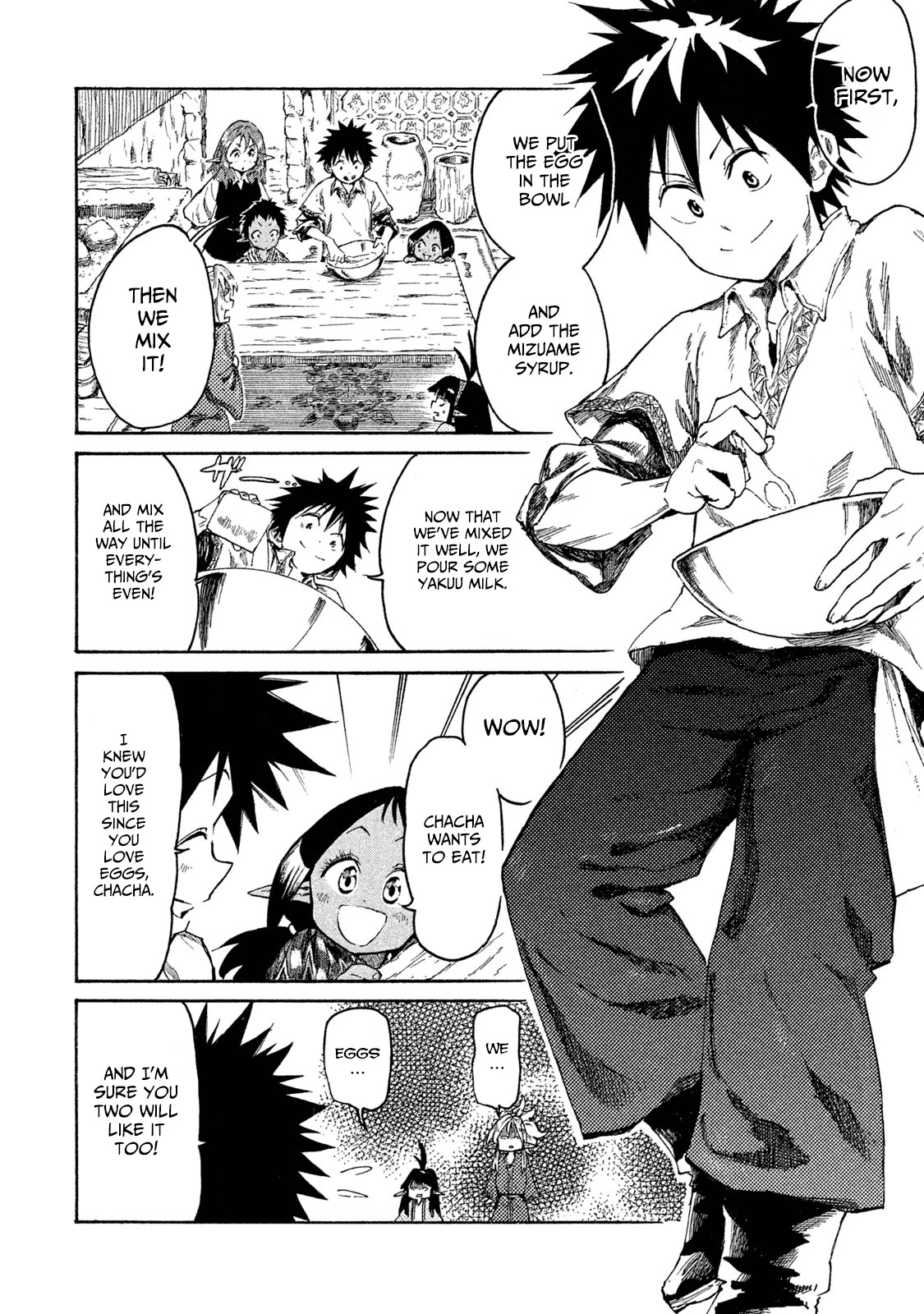 Mazumeshi Elf to Youbokugurashi Chapter 14 page 12 - Chapter 14: Dwarves and eggs