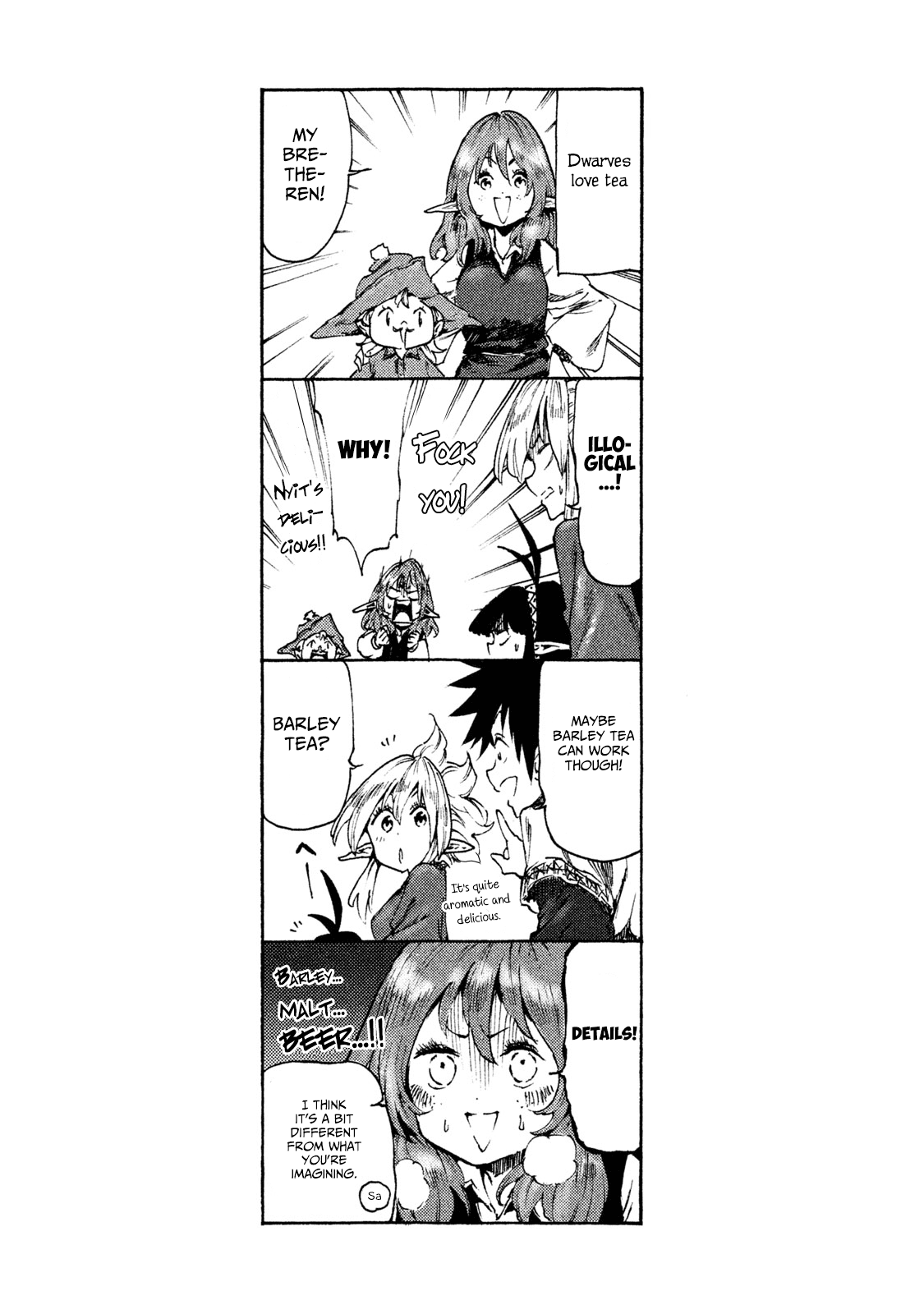 Mazumeshi Elf to Youbokugurashi Chapter 14 page 20 - Chapter 14: Dwarves and eggs