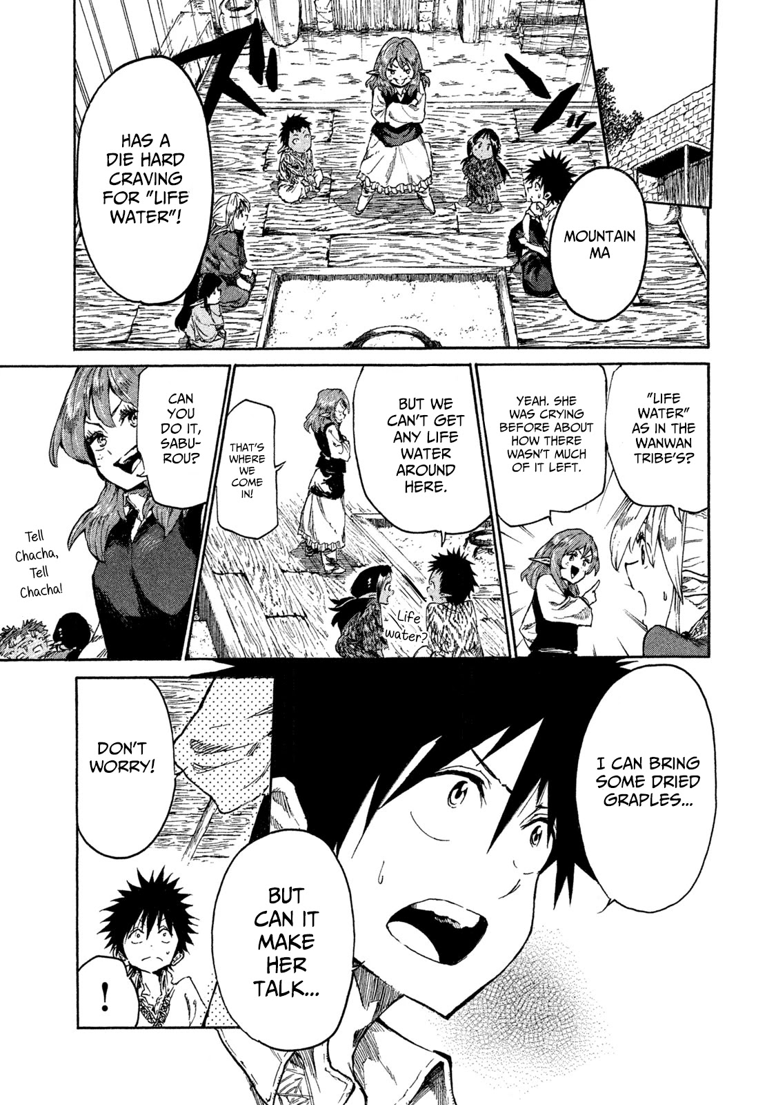 Mazumeshi Elf to Youbokugurashi Chapter 15 page 13 - Chapter 15: A way home