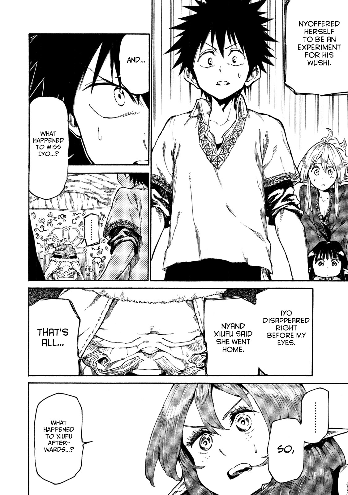 Mazumeshi Elf to Youbokugurashi Chapter 15 page 28 - Chapter 15: A way home