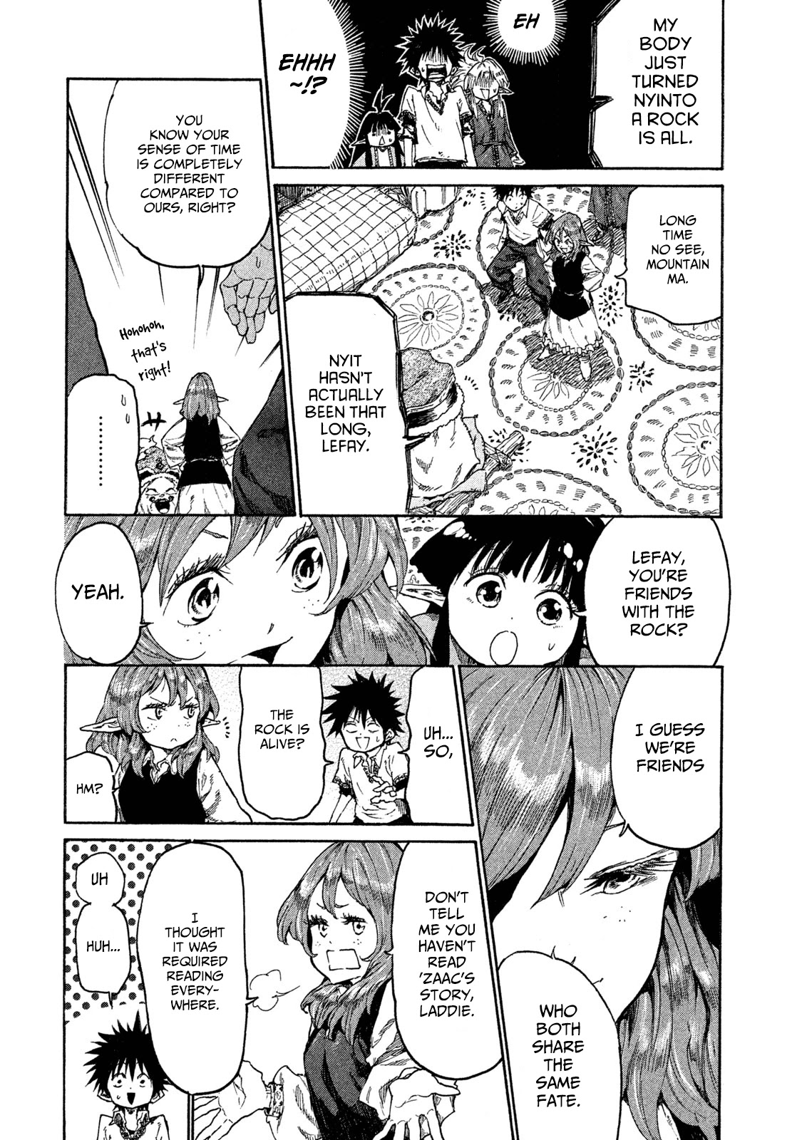 Mazumeshi Elf to Youbokugurashi Chapter 15 page 6 - Chapter 15: A way home