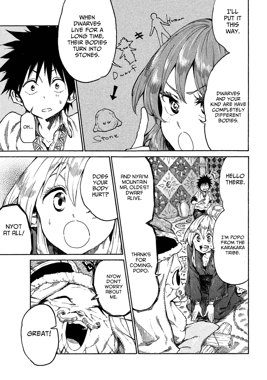 Mazumeshi Elf to Youbokugurashi Chapter 15 page 7 - Chapter 15: A way home