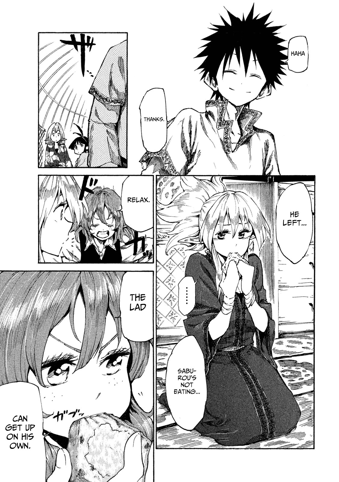 Mazumeshi Elf to Youbokugurashi Chapter 16 page 3 - Chapter 16: What lies beyond resolve